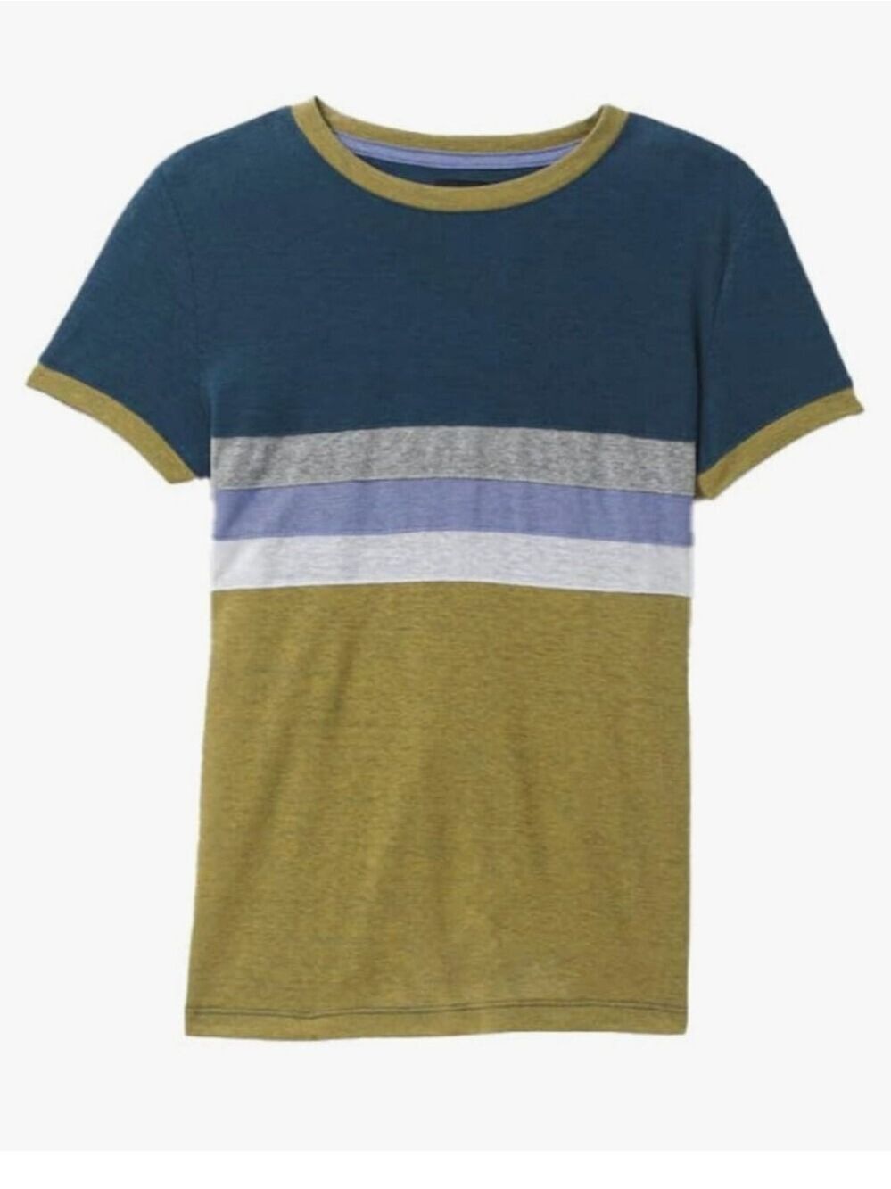 Prana W's Cozy Up Ringer Tee Large Like New $63